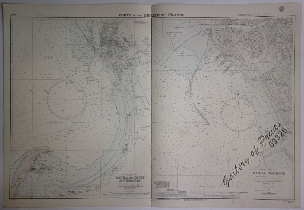 Ports In The Philippine Islands Insets 1 Luzon I West Coast