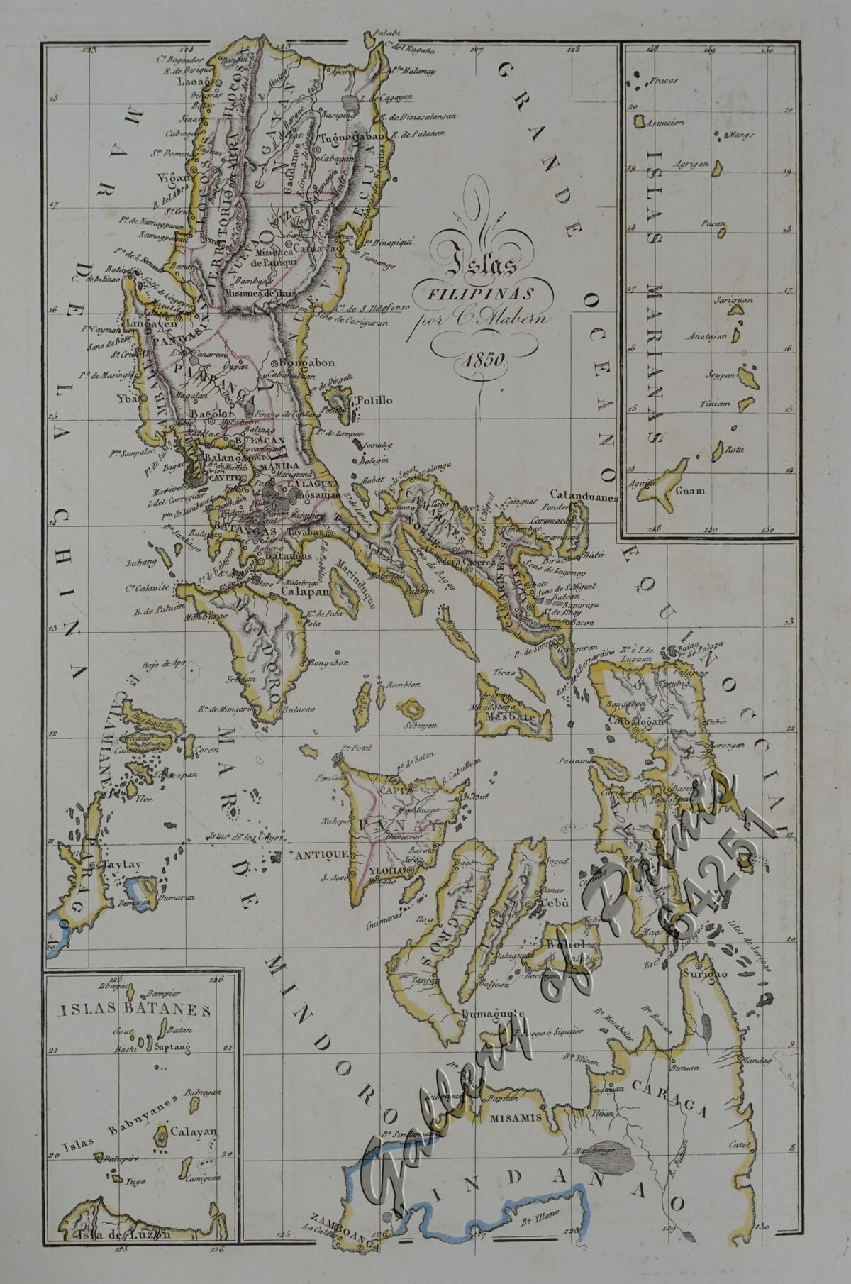 Islas Filipinas insets: 1. Islas Marianas & 2. Islas Batanes – Gallery ...